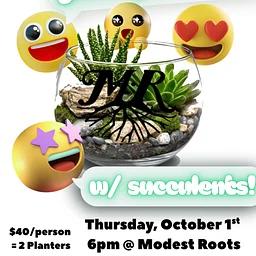 Succulent Garden Workshop