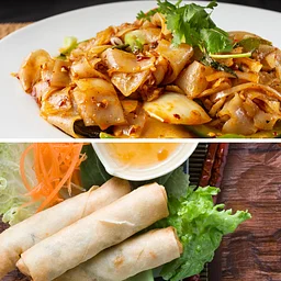 Pad See Ew + Thai Spring Rolls with Chef Wilma