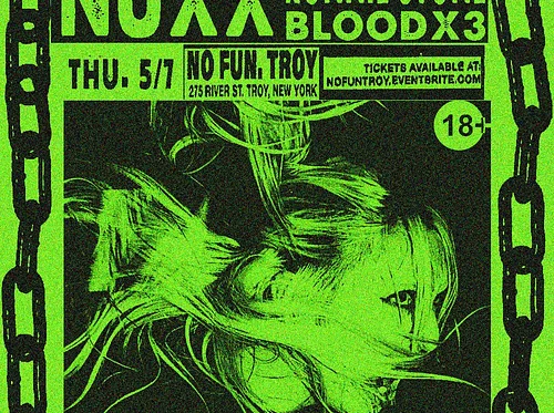 Hellseeker Presents: NUXX / Ronnie Stone / Bloodx3 (Ages 18+)