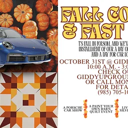 Fall Colors & Fast Cars | A Day of Barn Quilts & Porsche Car Show