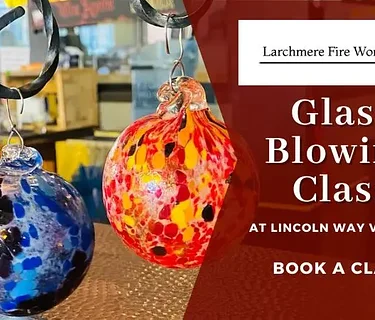 Glass Blowing Class with Larchmere Fire Works