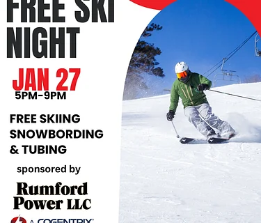 Free Ski Night sponsored by Rumford Power LLC / Cogentrix
