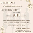 A Fashion Show & Mimosas with LMB Boutique
