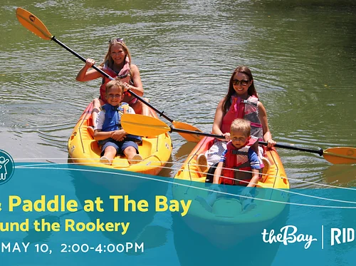 Ride & Paddle at The Bay: Row ‘Round the Rookery
