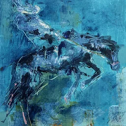 Carol Larue: LIVE Painting
