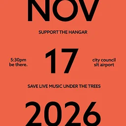 Save Live Music at The Hangar