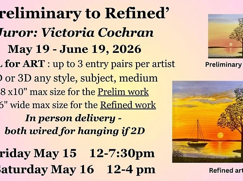 Calls for Entry – Preliminary to Refined