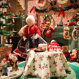 Happyville: A Christmas Dollhouse Village