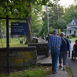"Or Give Me Death: An (Educational) Tour of the Historic Burying Ground," led by HHS's Tours & Interpretation Coordinator, Zack Veith