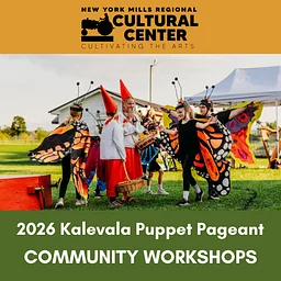 COMMUNITY WORKSHOP SERIES: "2026 Kalevala Puppet Pageant Community Workshops" @ New York Mills Sculpture Park