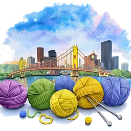 Pittsburgh Knitting Retreat 2027 | South Side • April 21–24