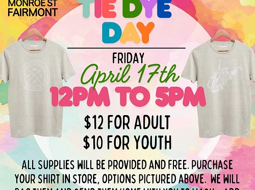 Loving WV Tie Dye Day