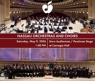 The Metropolitan Youth Orchestra of New York (MYO) Nassau Ensembles at Carnegie Hall 2026
