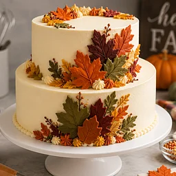 Cake Decorating- Fall Foliage