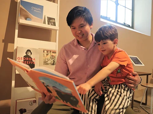 Books & Art: Storytime in the Library