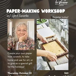 Papermaking Workshop w/ Lynn Sparks