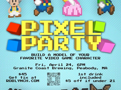 Family-Freindly Pixel Party