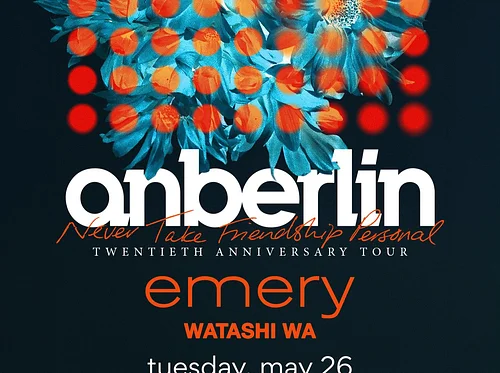 Anberlin with Emery and Watashi Wa