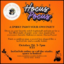Hocus Pocus Paint-Your-Own Night!