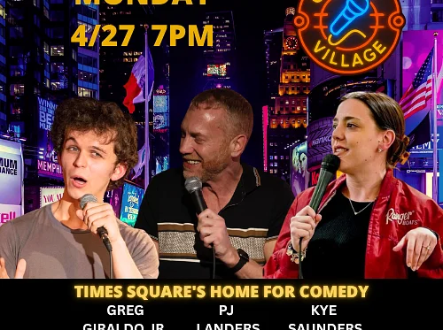NYC Stand-Up | Mon, April 27th @7 PM