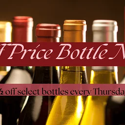 Half Price Bottle Night