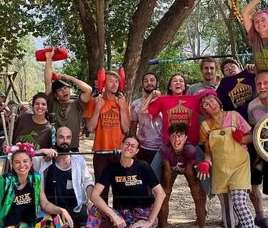 Kids’ Performance on the Patio with Spoon Circus