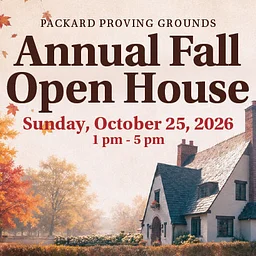 Annual Fall Open House – Sunday, October 26, 2026