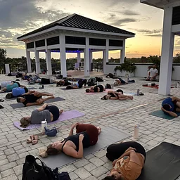 Rooftop Full Moon Yoga & Sound Healing