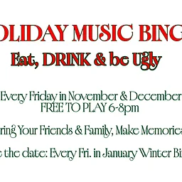 Holiday Music BINGO
