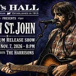 Brian St. John new album release show featuring The Harrisons