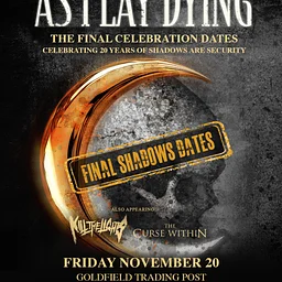 As I Lay Dying The Curse Within, Trained To Go, HellHeart Doors: 7:00 PM