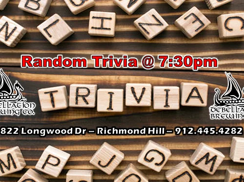 Team Trivia Thursday!