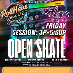 Friday Open Skate Session