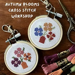 Cross Stitch Bag Charm Workshop (ticketd)