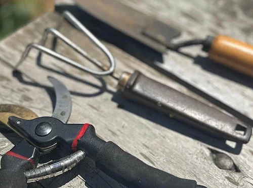 Garden Tool Sharpening + Repair