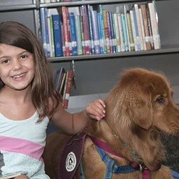 Paws to Read at North Clairemont Library