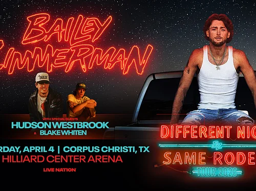 Bailey Zimmerman – Different Night Same Rodeo Tour