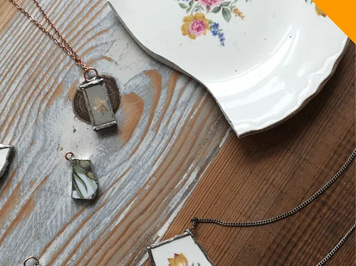 Soldered Ceramic Jewelry