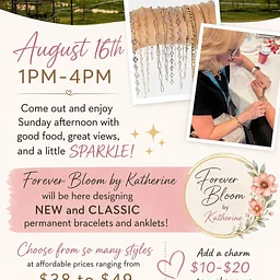 FOREVER BLOOM by Katherine, a Permanent Jewelry Event