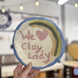 KIDS ONLY! Make A Plate with Danielle~The Clay Lady on Saturday, August 22 from 10:00-11:30