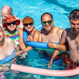 Water Aerobics with Las Cumbres