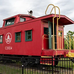 Haunted Caboose & Campfire