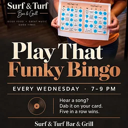 Funky Music Bingo