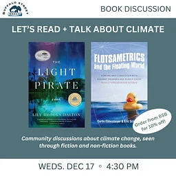 LET’S READ + TALK ABOUT CLIMATE – CLIMATE LIT. DISCUSSION