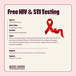 Free HIV & STI Testing