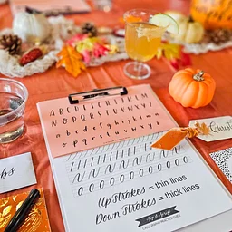 Modern Calligraphy for Beginners at Pellegrini Vineyards