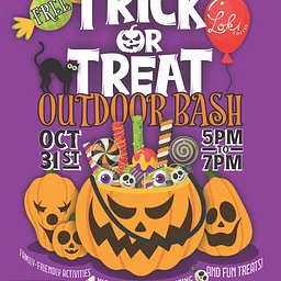 Trick or Treat Outdoor Bash.˚⊹.🎃₊˚𖦹⋆