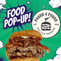 Food Pop Up!: Pound4Pound Grilled Burgers