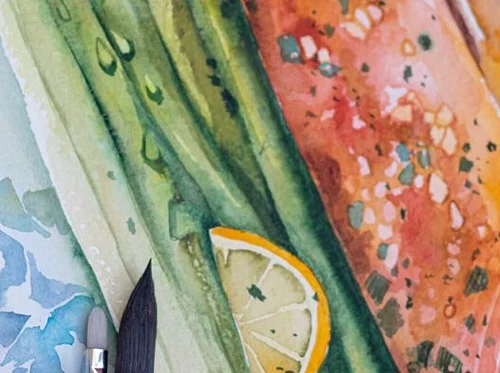 Intermediate Watercolors (3 Weeks)