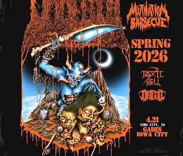 Undeath w/ Mutilation Barbecue, Toxic Hell & DirtGod